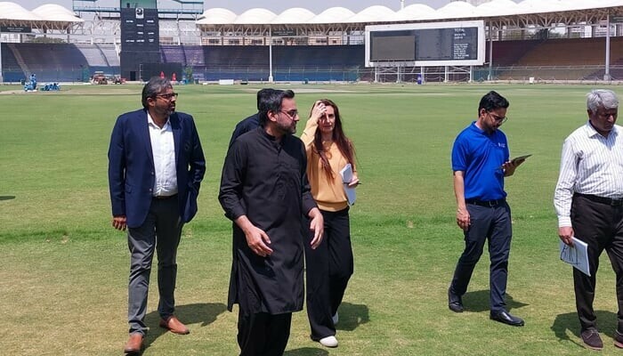 ICC Inspects National Stadium in Karachi Ahead of Champions Trophy 2025