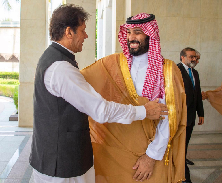 Imran Khan Thanks Saudi Crown Prince for Releasing Pakistani Prisoners.