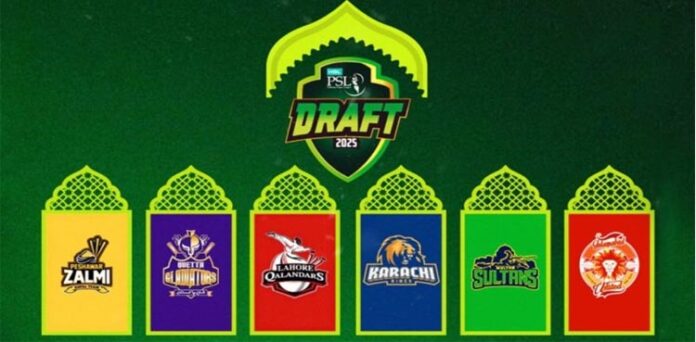 PSL 10 Player Draft Wraps Up with Exciting Picks for All Teams!