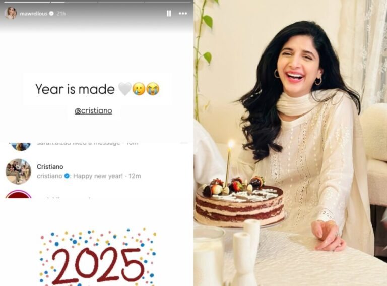 Cristiano Ronaldo Wish Mawra Hocane a Happy New Year!