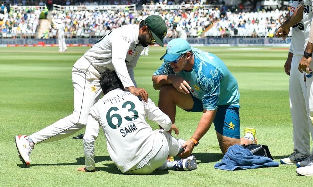 Saim Ayub Injured and Out of Second Test Against South Africa