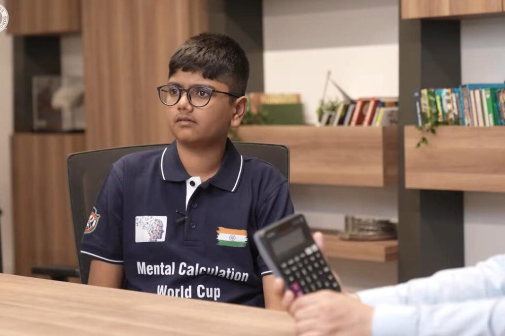 14 Year Old Math Genius Breaks 6 World Records in One Day!