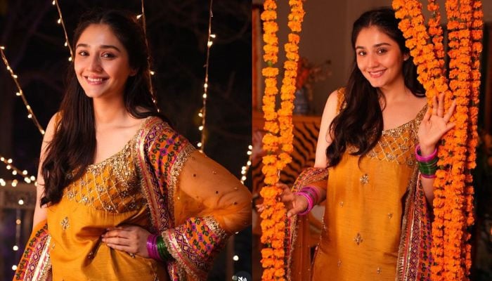 Dur-e-Fishan Shines at Her Brother's Mehndi in a Stunning Look!