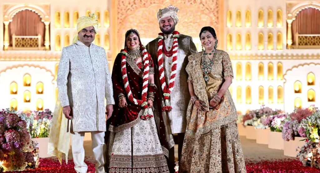 Gautam Adani Son Marks Wedding with Big Donation for Social Welfare!