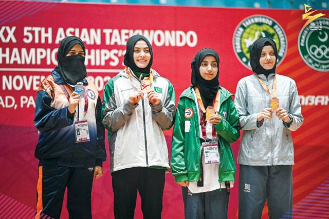 Pakistan Triumphs at Asian Open Taekwondo Championship!