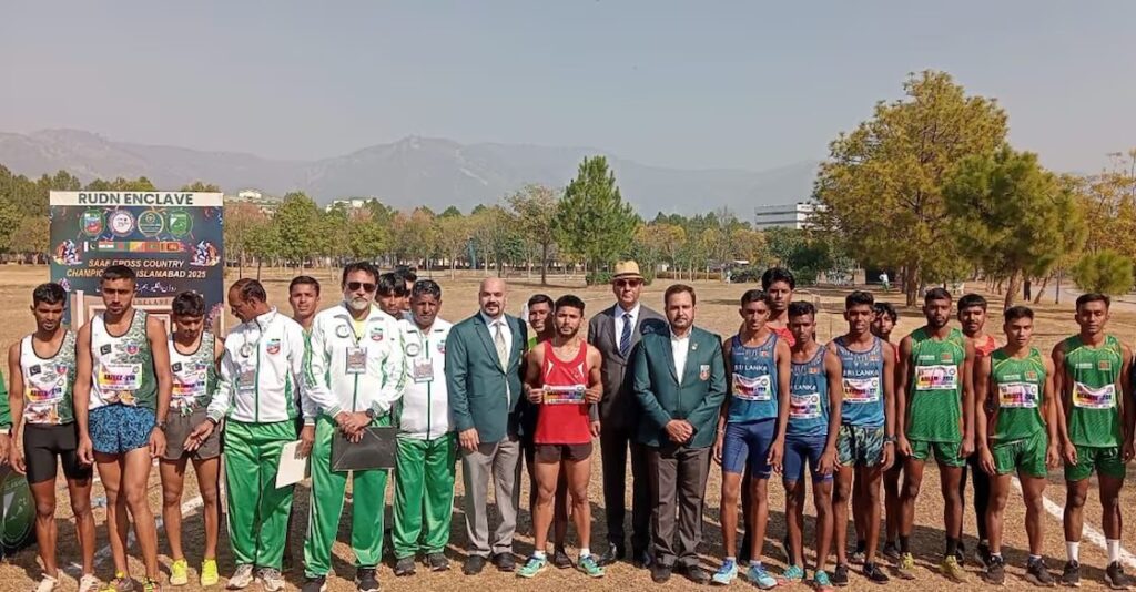 Pakistan Wins Big at SAAF Cross Country Championships 2025!