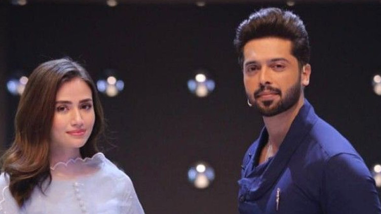 Fahad Mustafa Playfully Mocks Sana Javed!