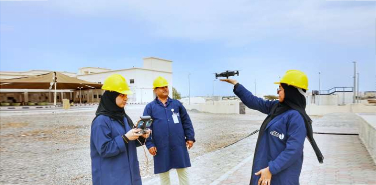 Omani Students Develop Smart AI Drone for Solar Panel Checks!